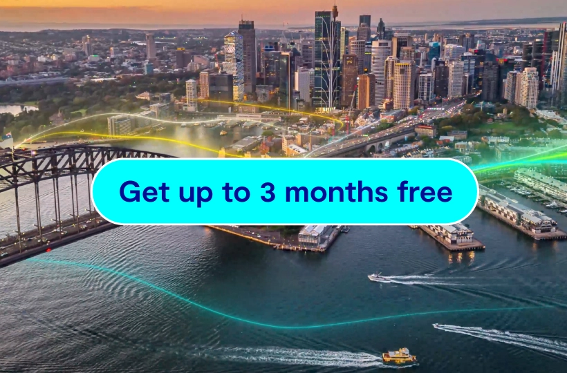 Vocus fibre offer banner