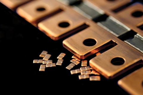 Clad metal resistor material example