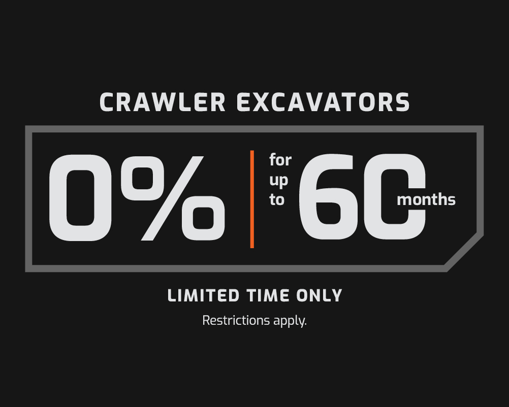 The DEVELON 0% financing for 60 months offer.
