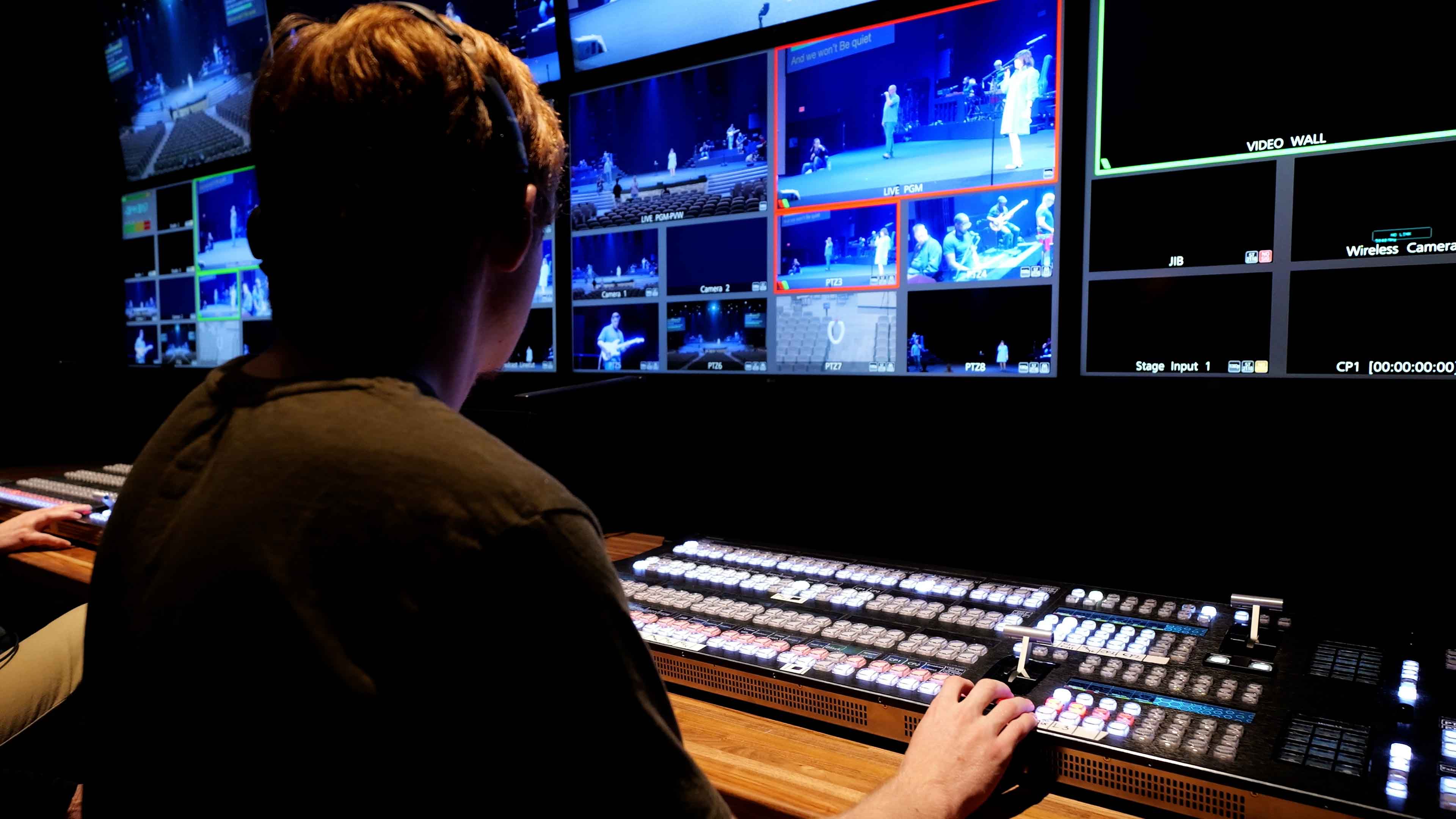 Cottonwood Creek Church Control Room