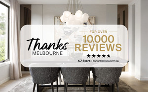 Australia’s No.1 Home Builder, Backed by 10,000 Customer Reviews