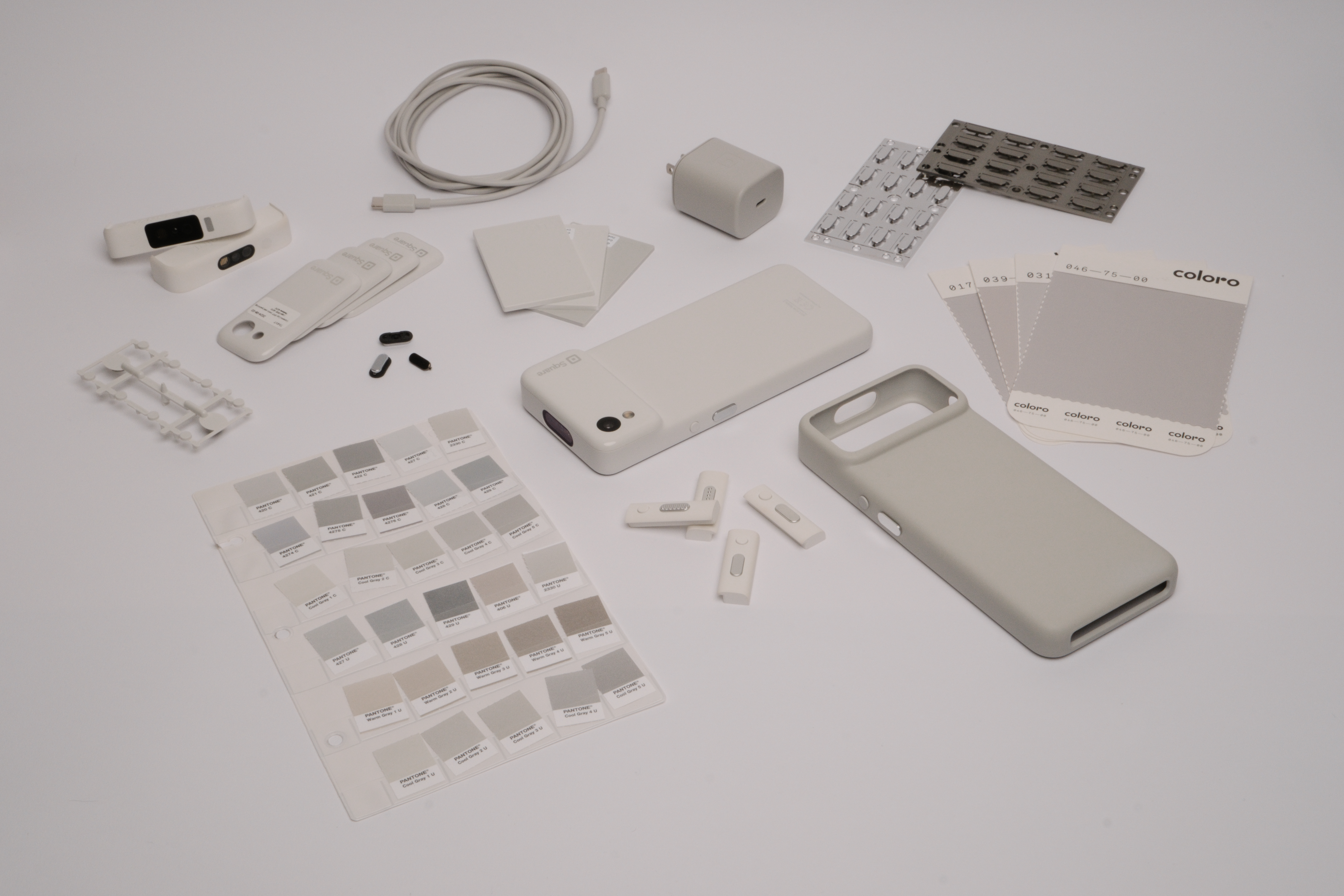 Components of Square Handheld