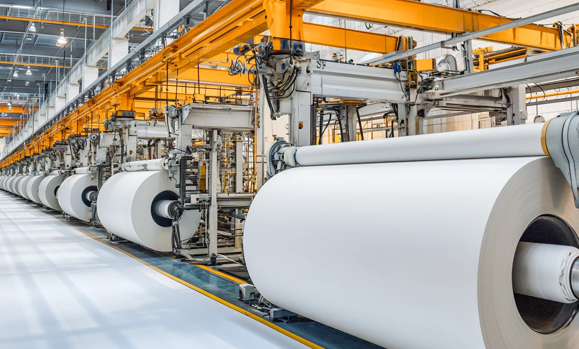 Flach carbide coatings for pulp and paper industry