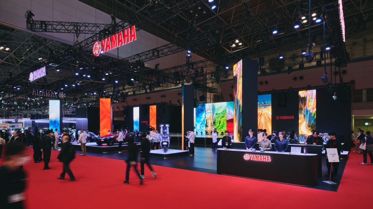 ジャパンモビリティショー2025YAMAHAブース