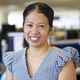 This is a profile picture of April Cooper, General Manager of Sales and Service, Vocus