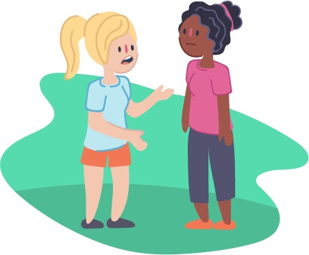 Encourage them to talk to somebody they can trust