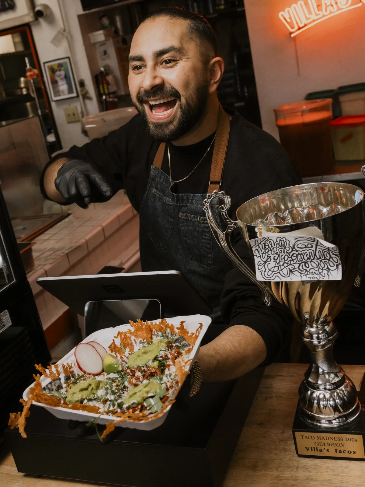 Villa's Tacos LA trophy.webp