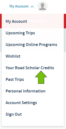 road scholar credits