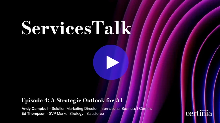 Promotional image for ServicesTalk Episode 4 titled 