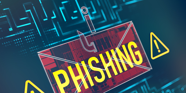 Phishing. financial concept. Digital payments.