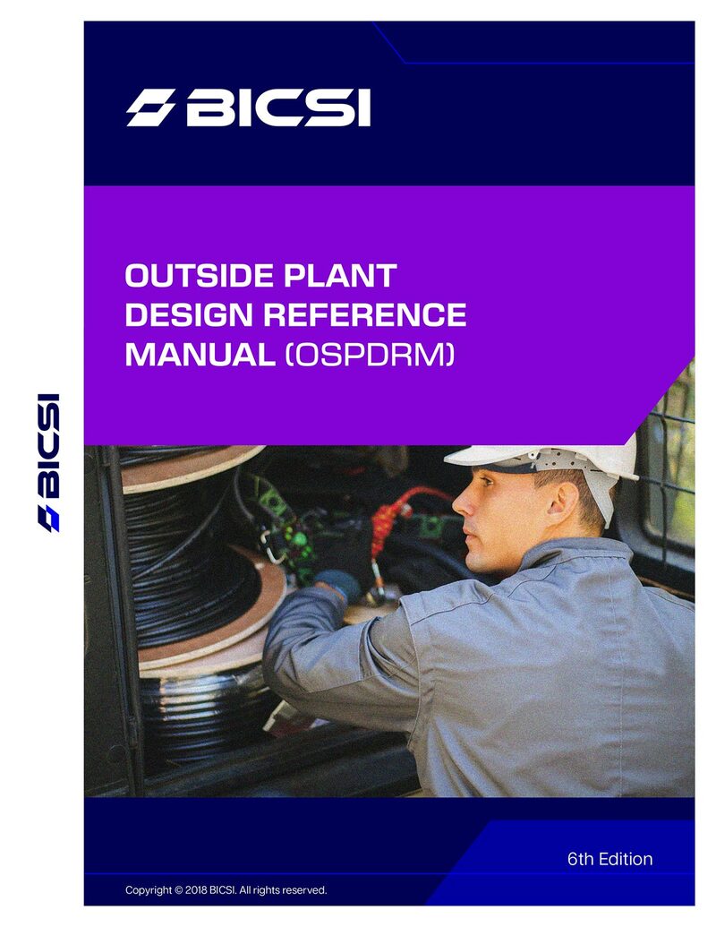 Cover image of BICSI's Outside Plant Design Reference Manual (OSPDRM)