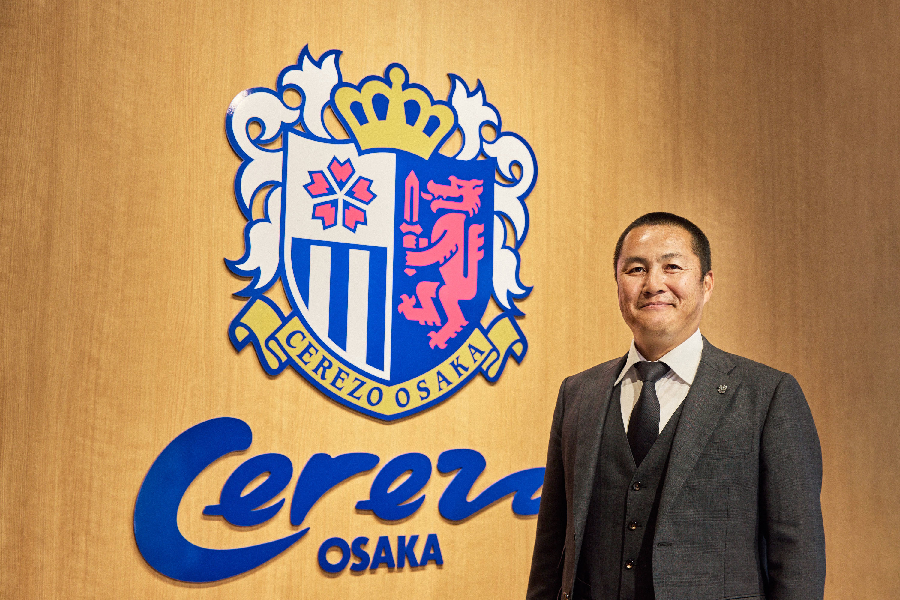 President Morishima of Cerezo Osaka.