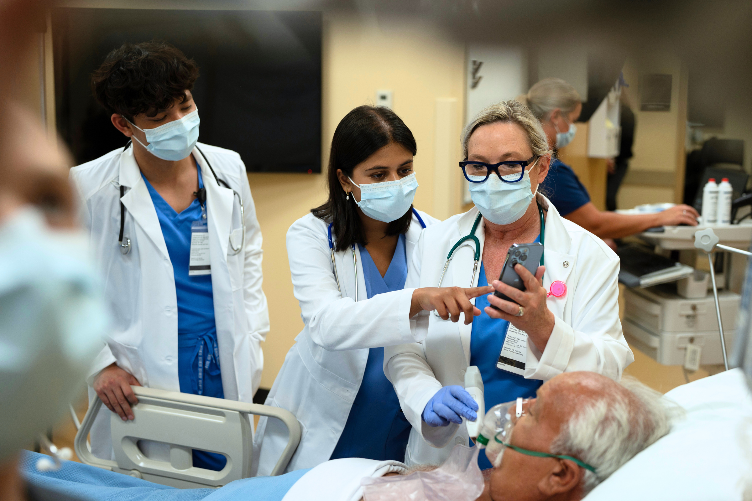 Single Sign On for handheld ultrasound use in the emergency department