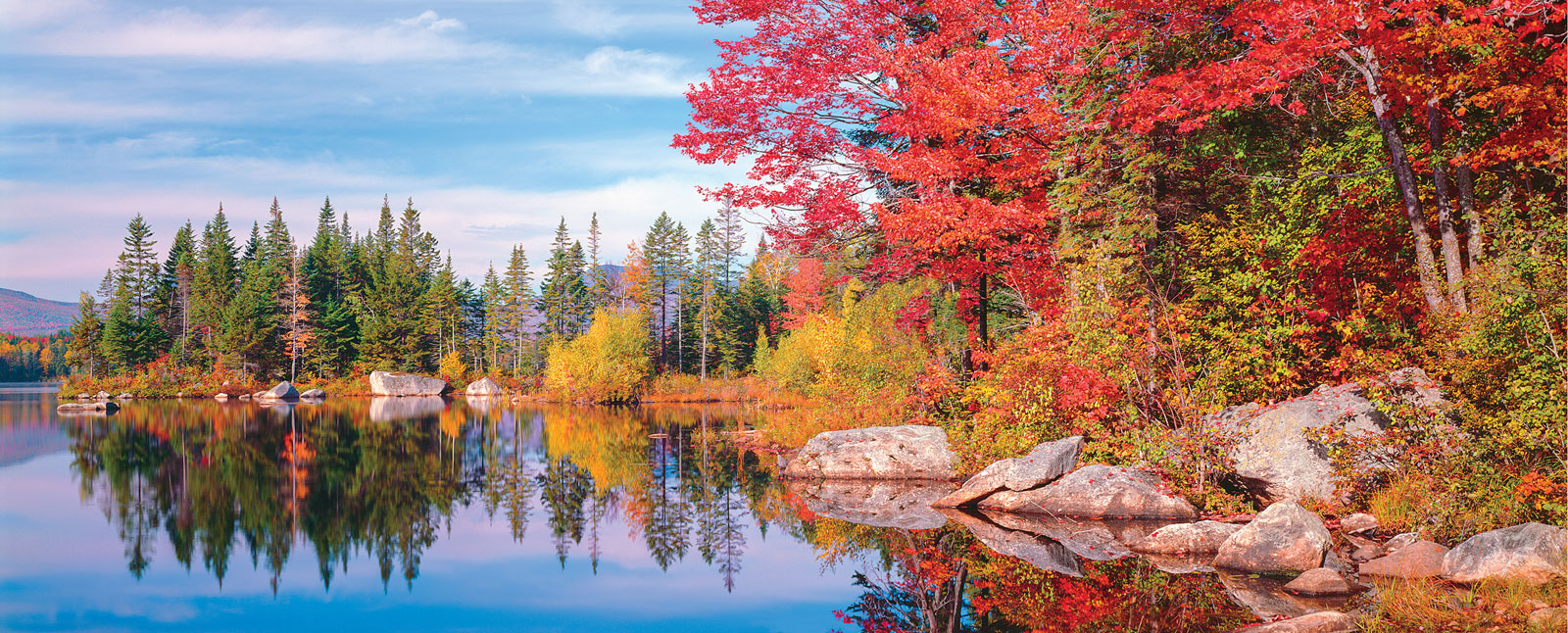 New Hampshire in the fall