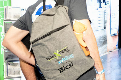 Attendee backpack example