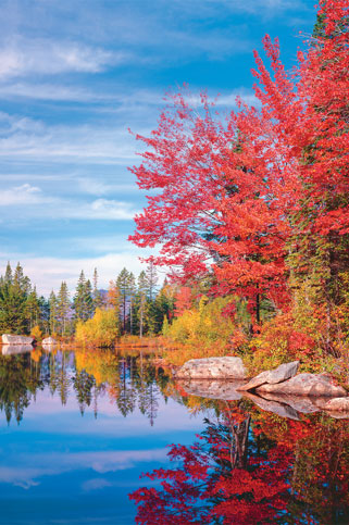 New Hampshire in the fall