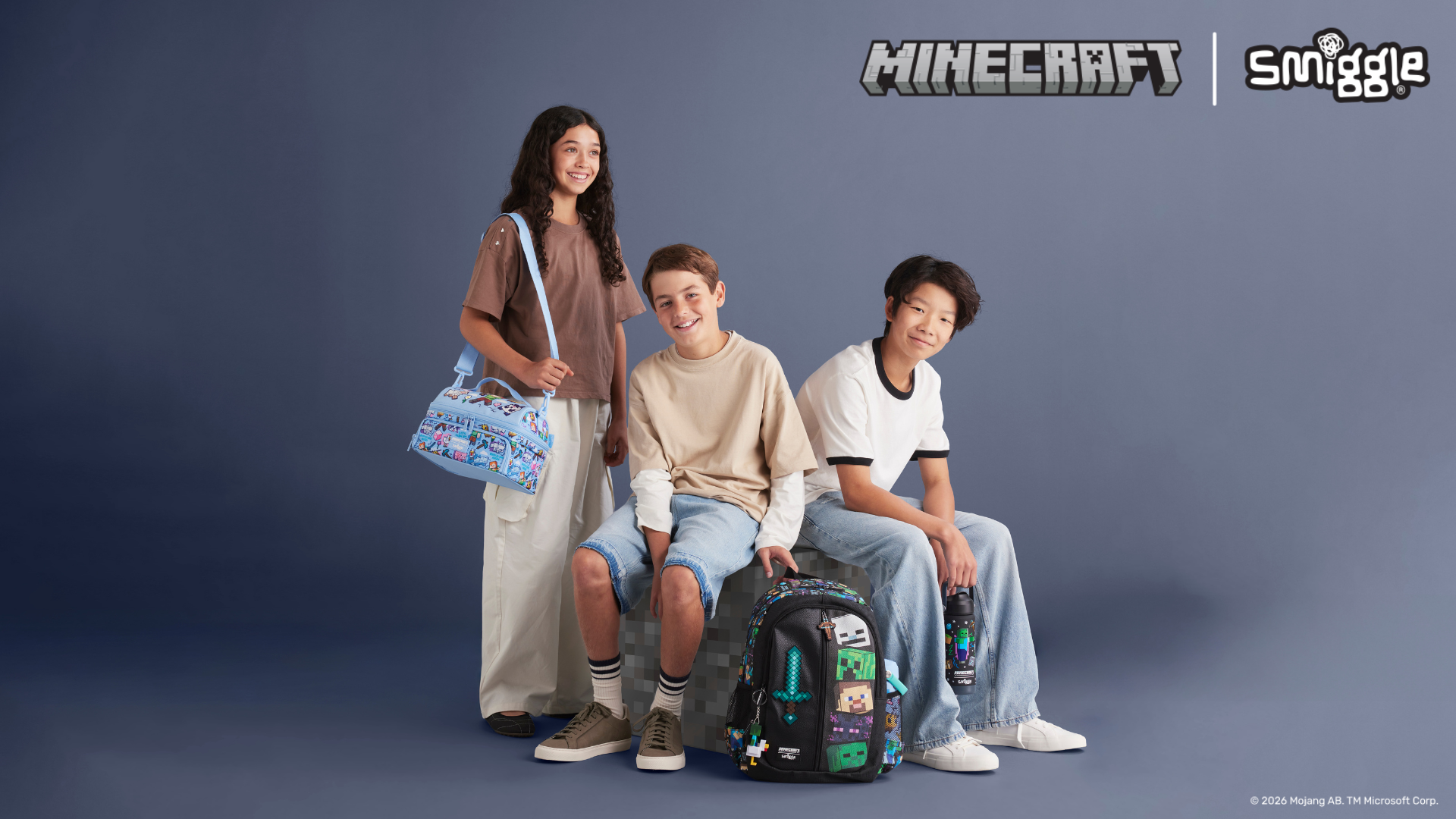 Smiggle's Newest Minecraft Collection
