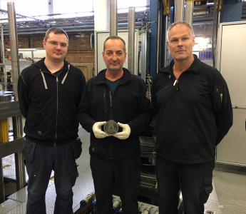 Arvid Lindkvist, Ermin Imamovic och&nbsp;Daniel Holm&eacute;n