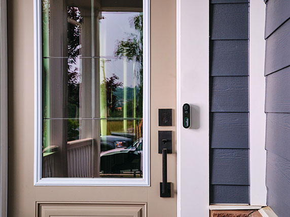 A smart video doorbell