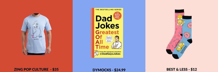 Novelty gifts for Father's Day at Grand Central