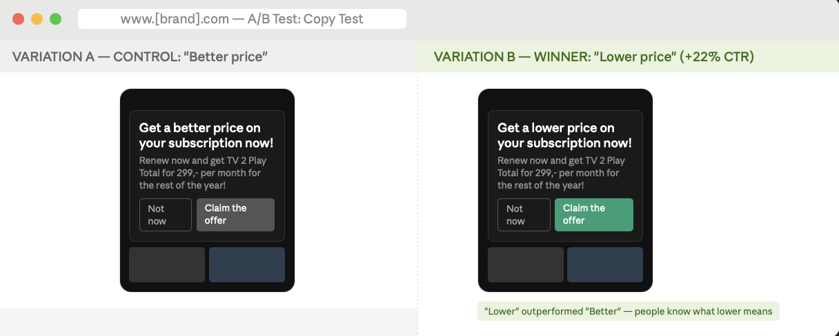 Fewer form field test