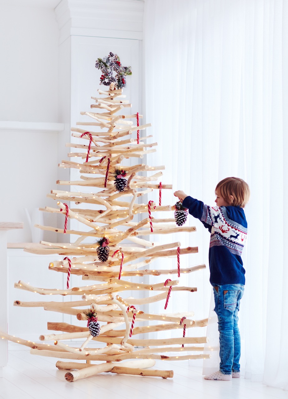 Árbol de Navidad minimalista