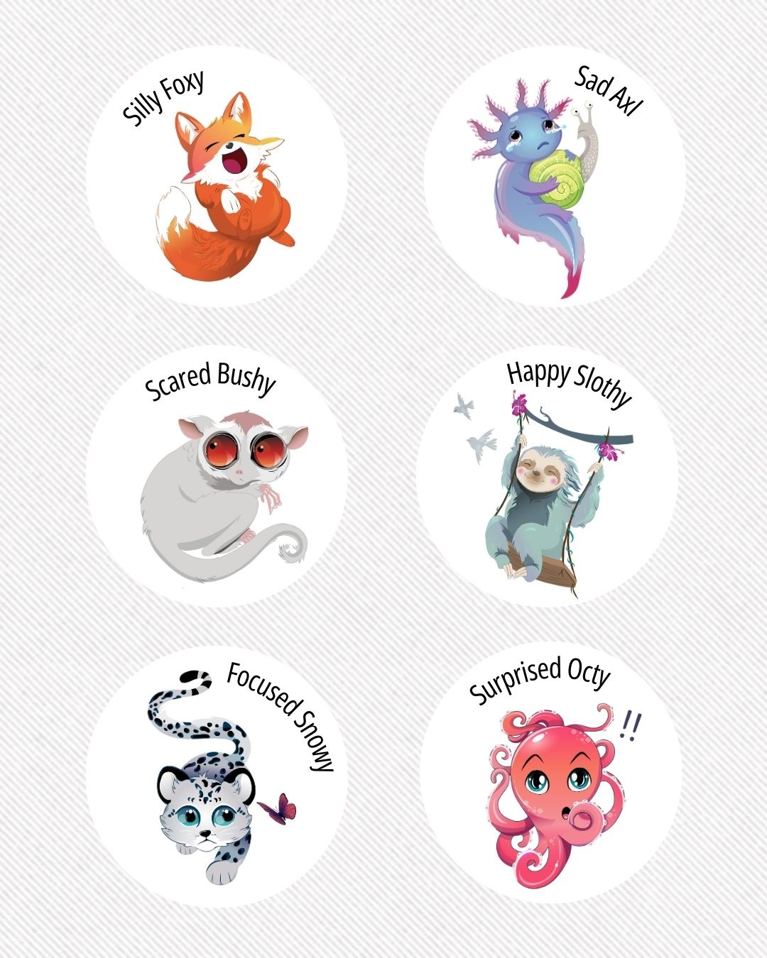 Kids Helpline Mood Critters
