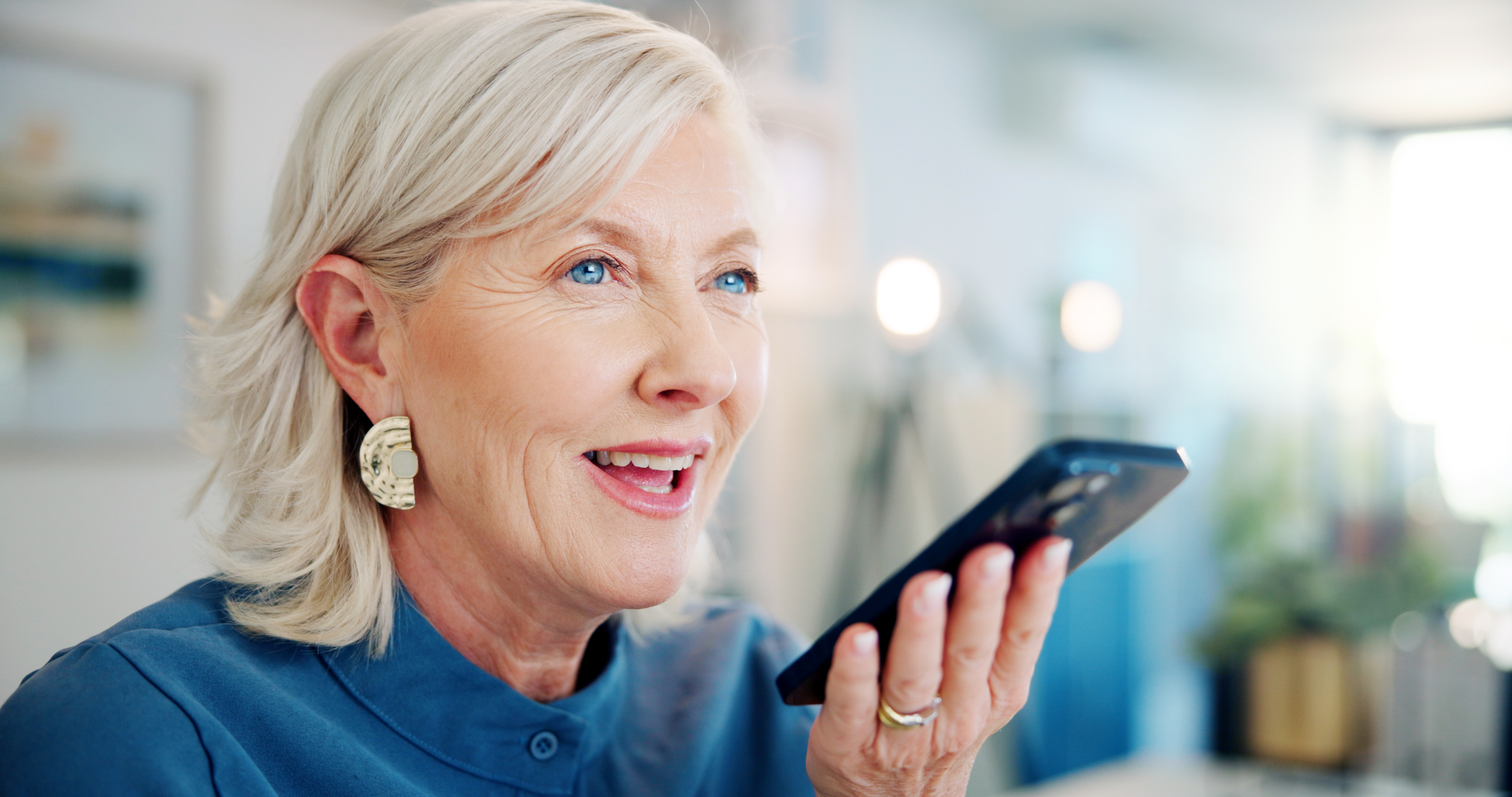 woman talking on phone