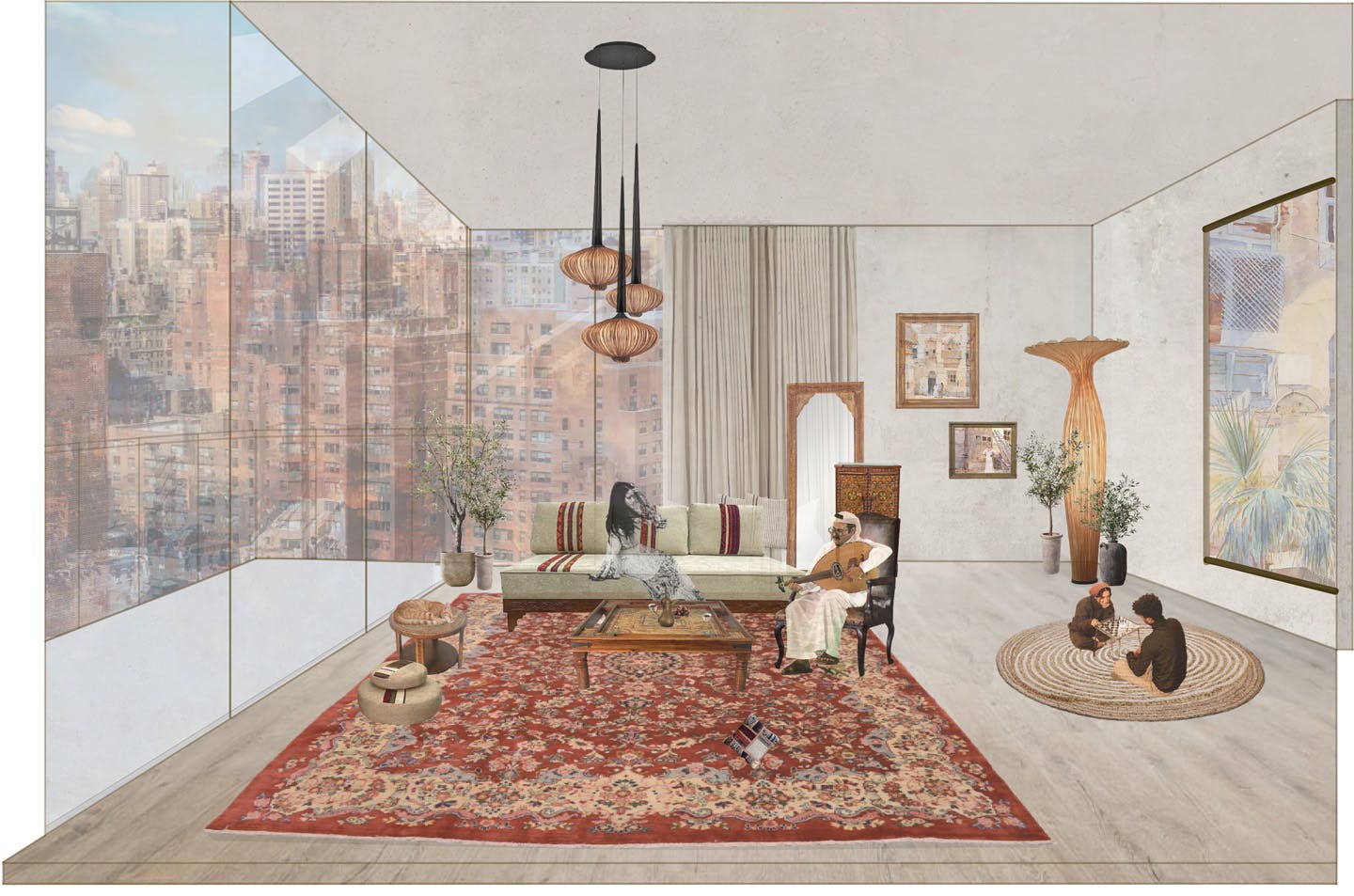 The Emotional Experience of Residential Space Through Immaterial Culture