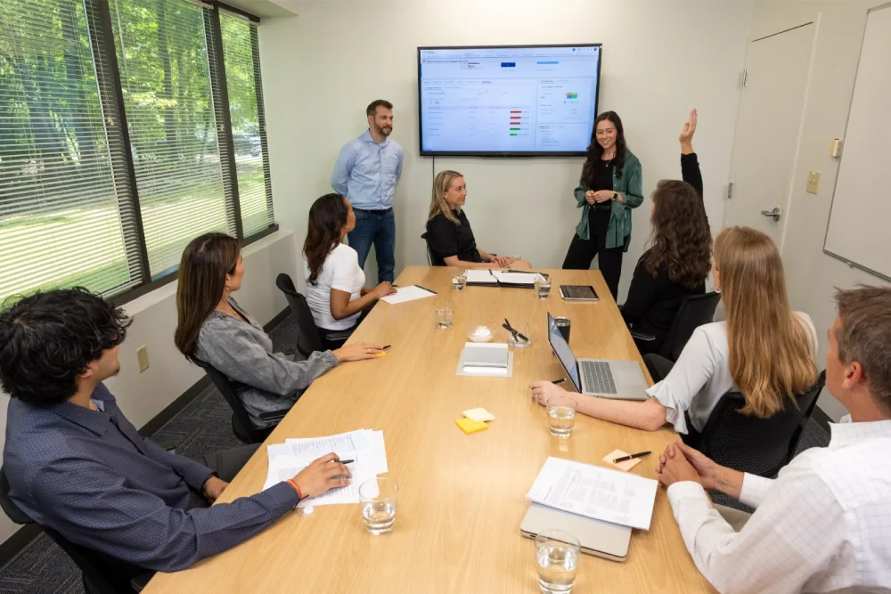 Department heads using their Salesforce-native PSA as a single source of truth to make accurate, data-backed decisions 