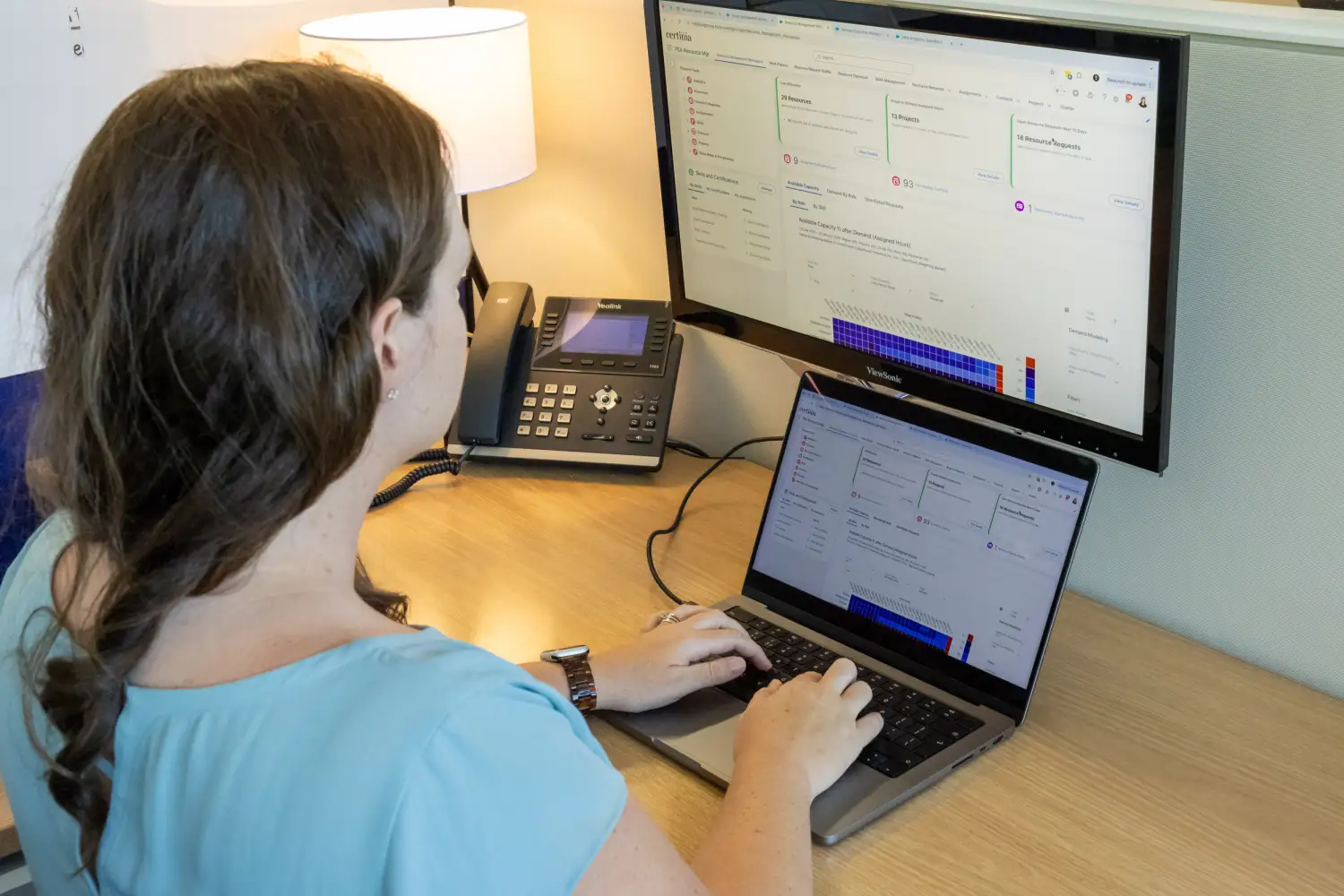 Resource manager uses PSA to enhance visibility into utilization and cut down on bench time