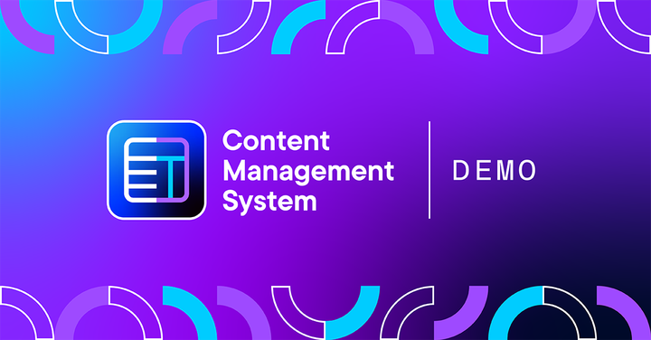 See how our Content Management works in 10 minutes
