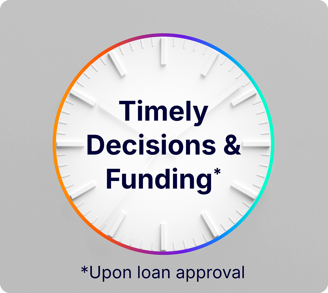 Timely Decisions & Funding