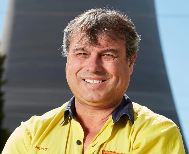 Coates employee on site