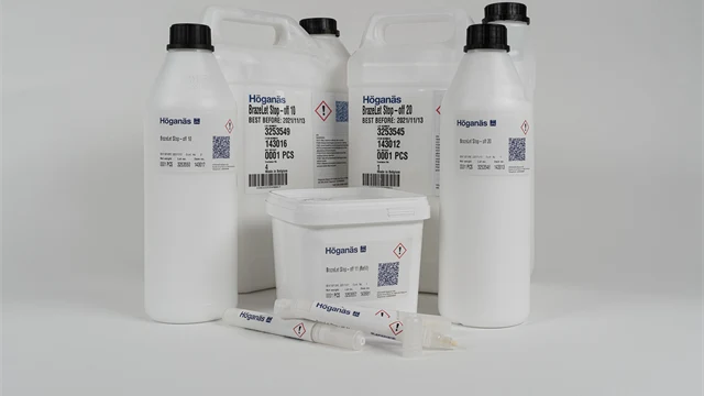 Brazing stop-off products