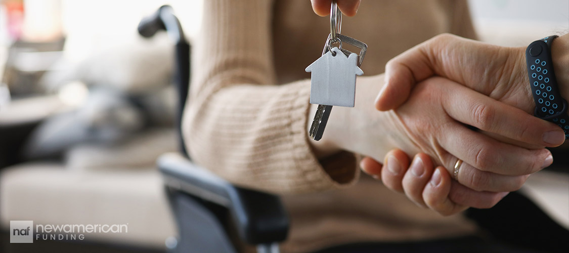 handing over house keys