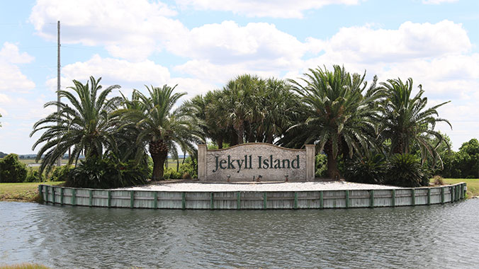 Bridge in Jekyll Island, Georgia