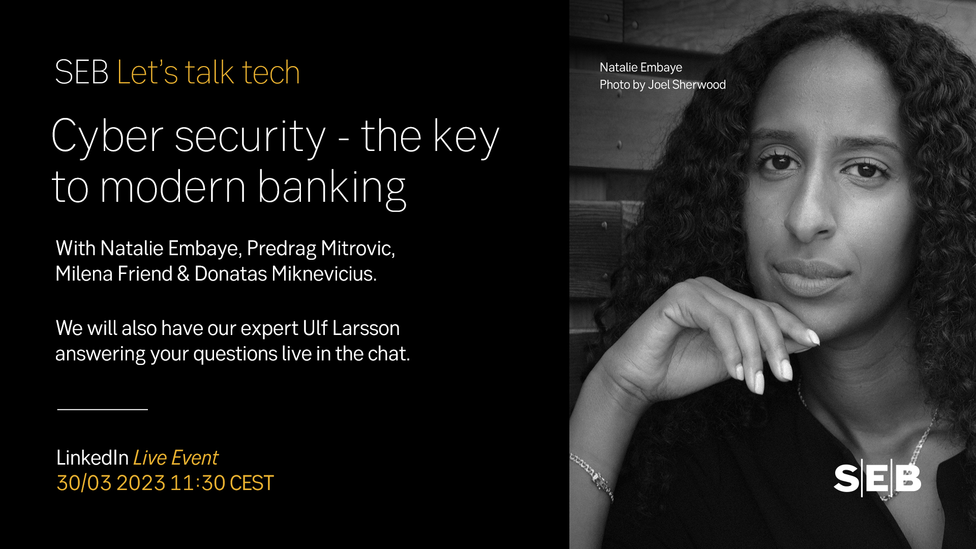 SEB Linkedin Live: Let's Talk Tech