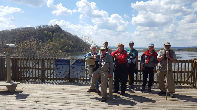 Spring in the Mississippi River Valley: Birds and Wildflowers