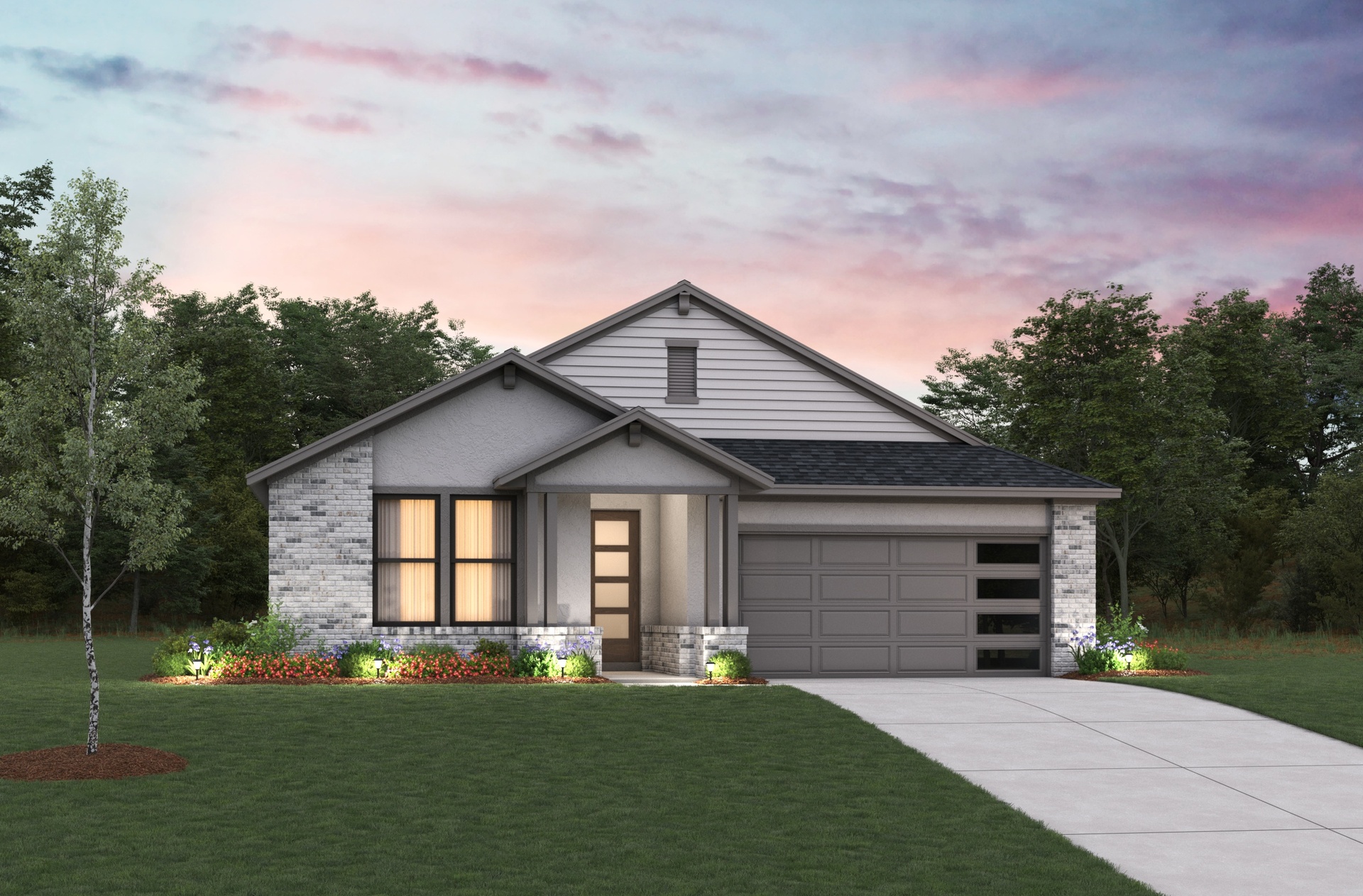 Palmetto Mid-Century Exterior