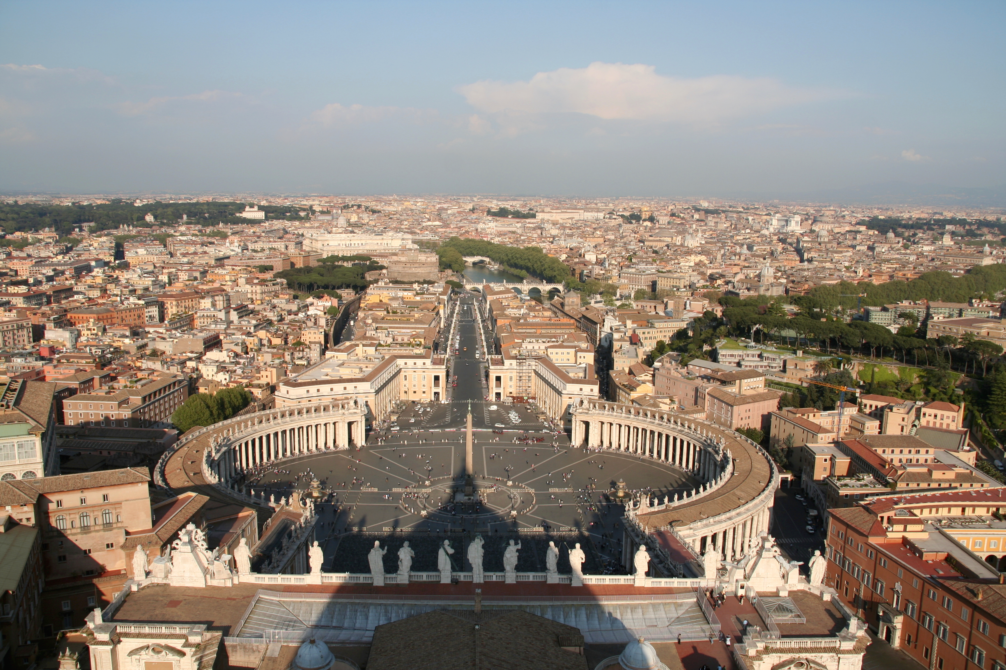 Vatican City aerial