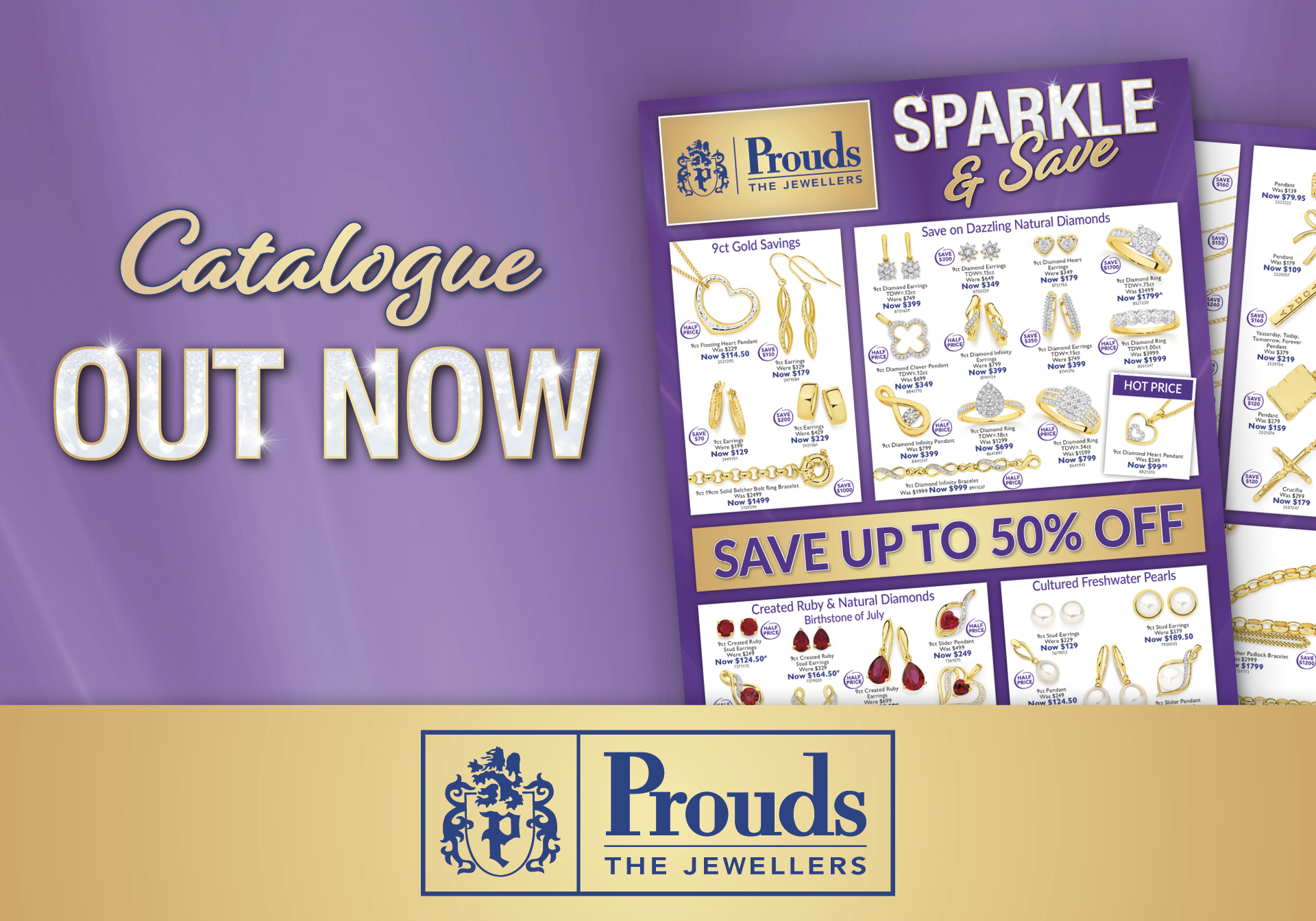 Prouds Bling on the Savings!
