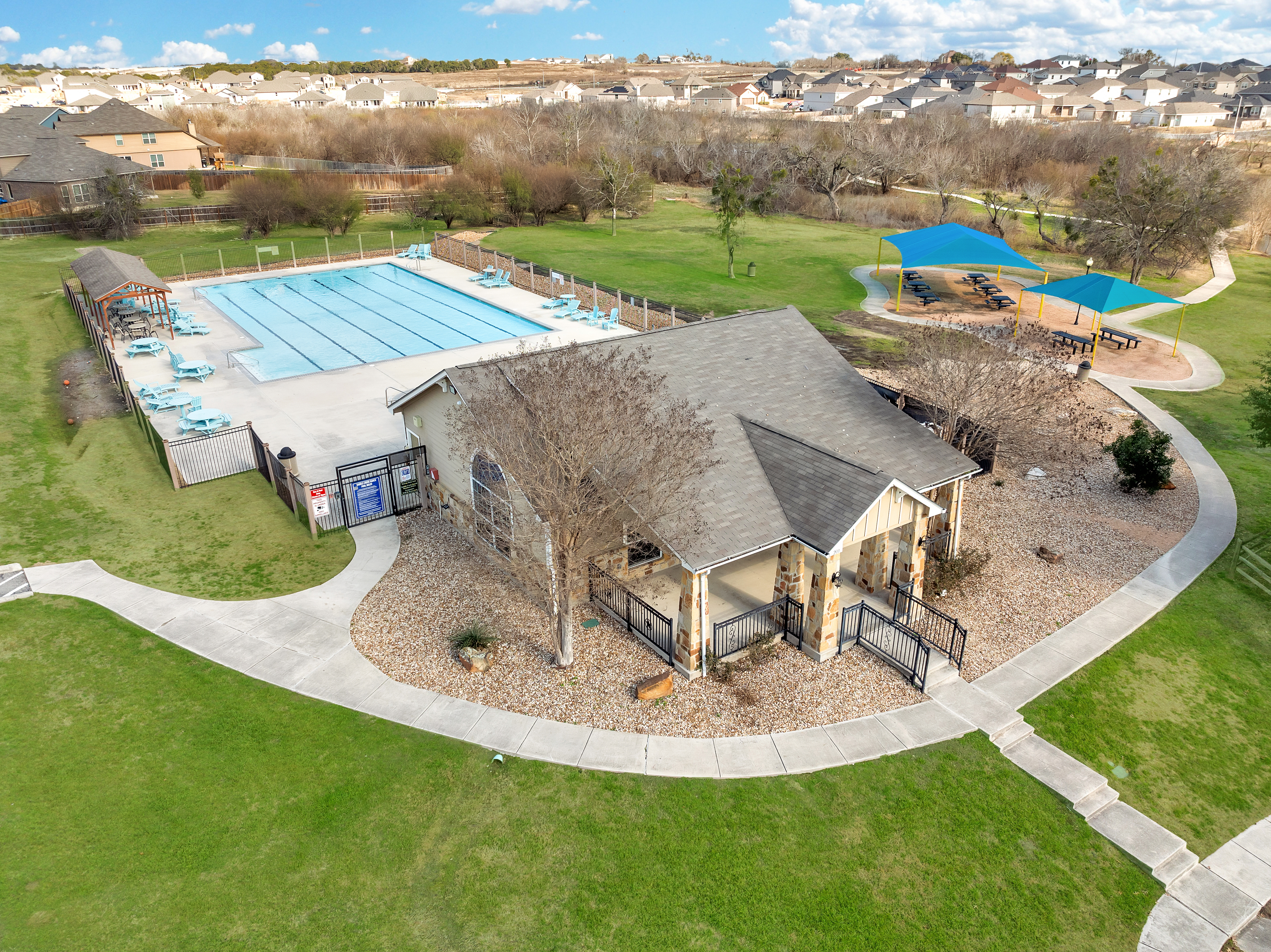 Community Swimming Pool Open