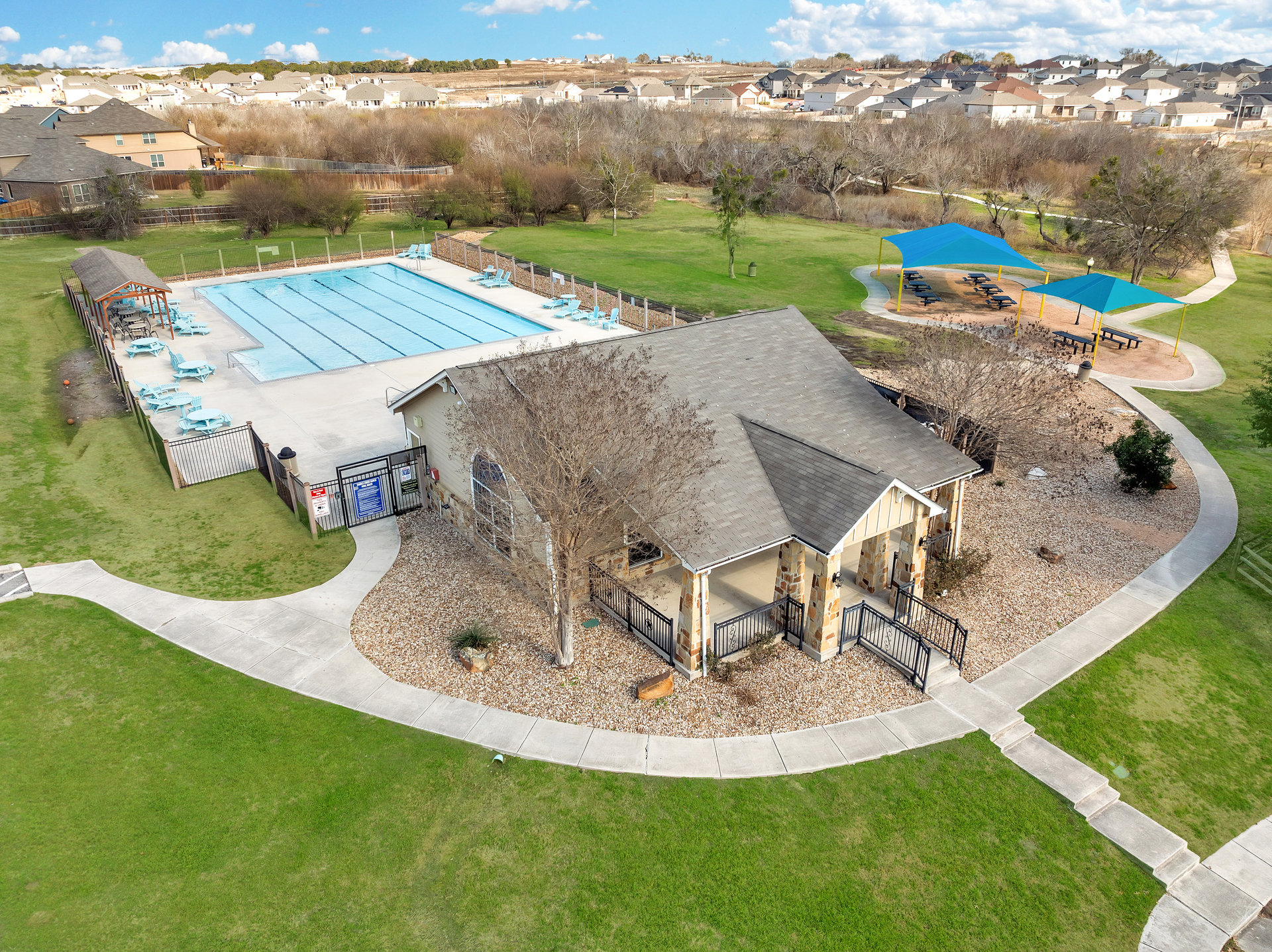 Community Swimming Pool Open