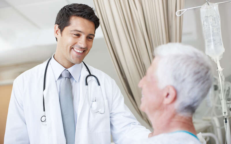 APP meets with a patient