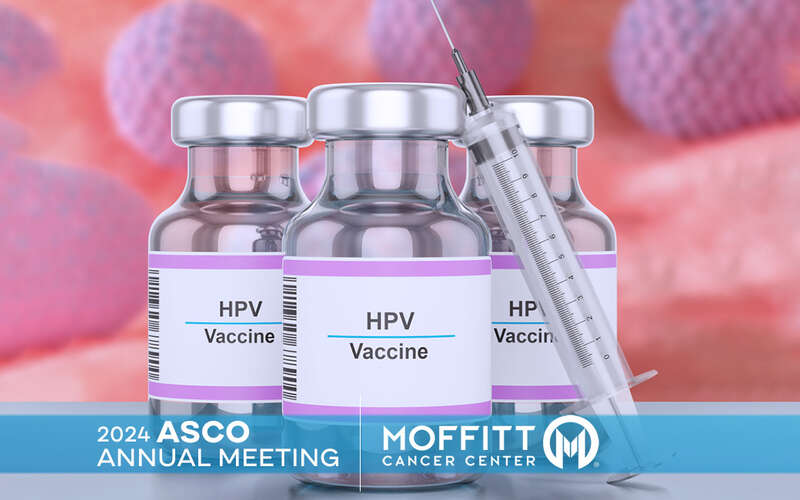 image of vials that say HPV vaccine 