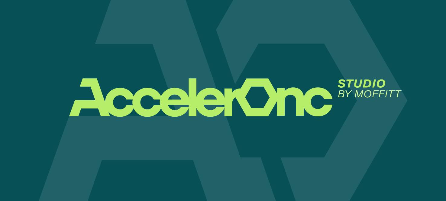 graphic of AccelerOnc logo