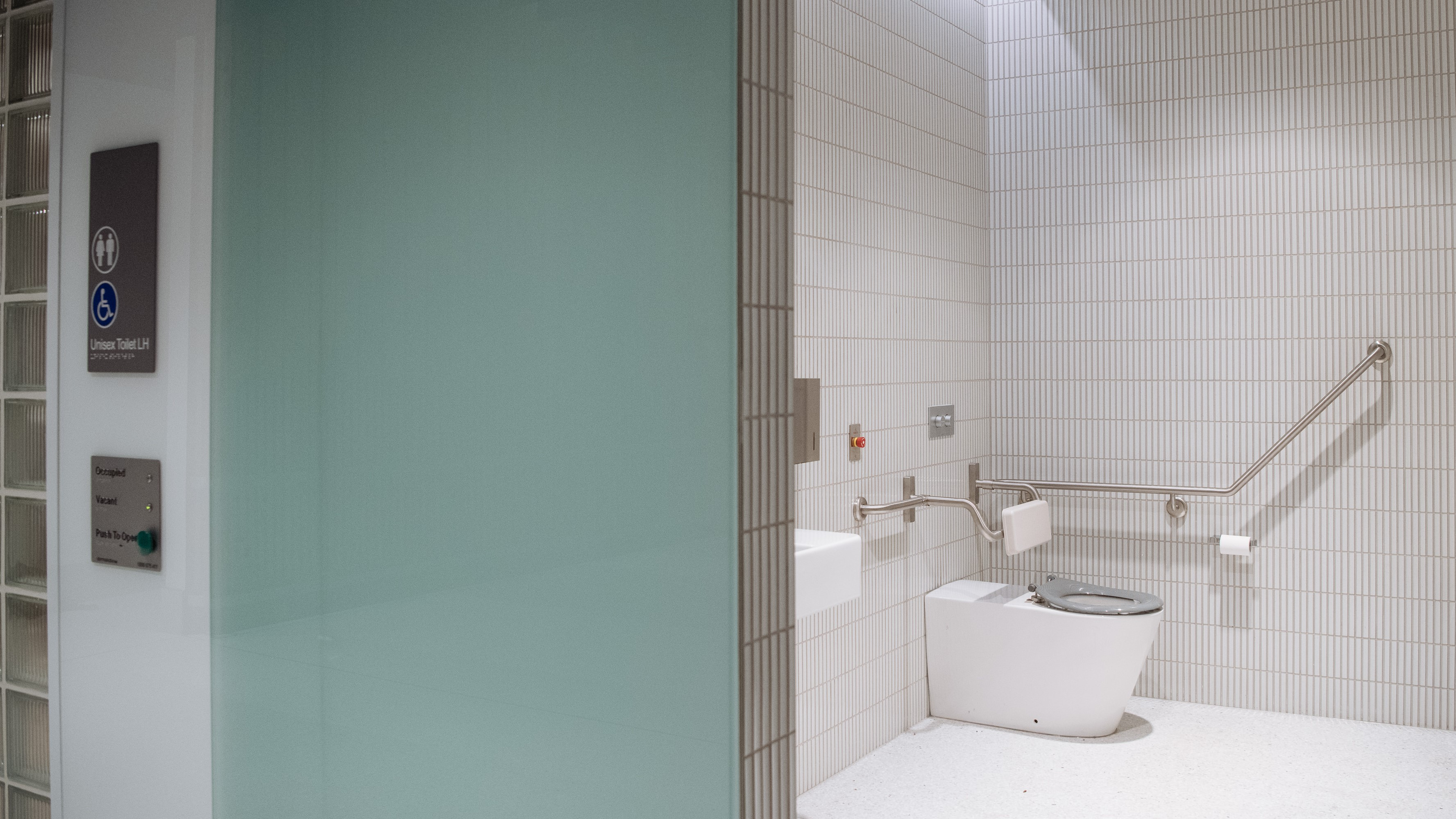 Toilet with accessibility