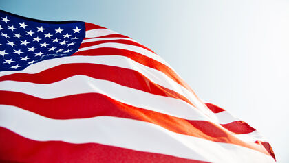 American Flag Patriotic Waving