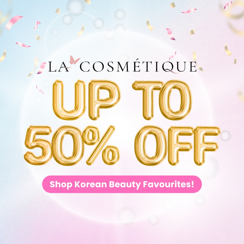 La Cosmetique 12th Anniversary promotion featuring 2X Rewards Points storewide, excl
